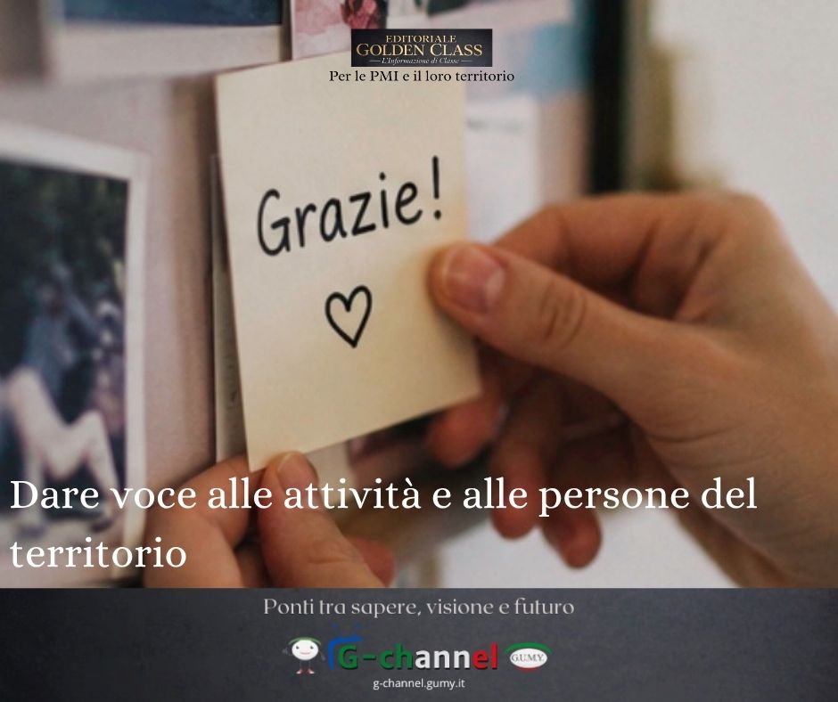 Dare voce alle attività e alle persone del territorio